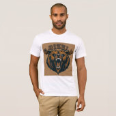 Fierce Grizzly Bar Head T-Shirt (Vorne ganz)