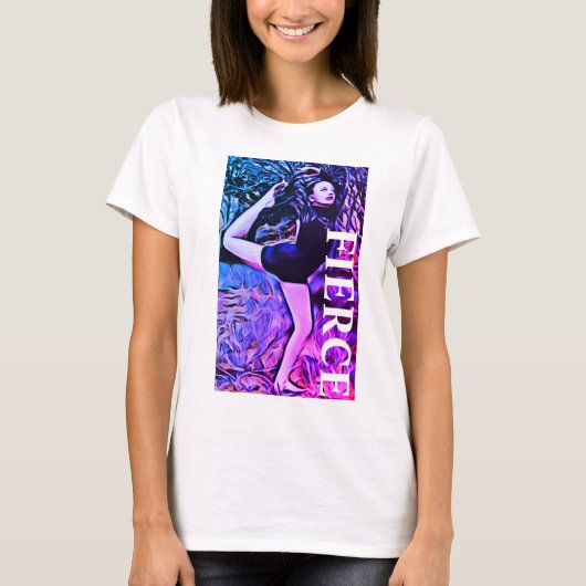 Fierce Gymnast T-Shirt (Vorderseite)