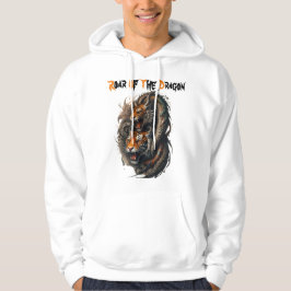Fierce Harmonie: Tiger Körper, Drachengeist Hoodie
