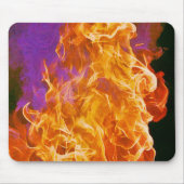 Fierce Hot Fire Abstrakt Art Mouse Pad Mousepad (Vorne)