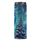 Fierce Ice Dragon in Forest Thermosbecher (Rückseite)