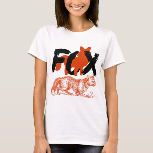 Fierce in FOX lösen Vertrauen Frauen Männer T-Shirt (Vorderseite)