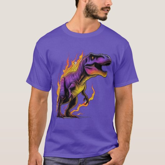 Fierce Inferno T-Rex T-Shirt (Vorderseite)