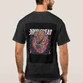 Fierce Jungle Bear Graphic Design - Bold T-Shirt (Rückseite)