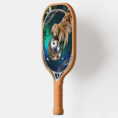 Fierce Jungle Cat Slash Metallic Pickleball – Chro Pickleball Schläger (Links)