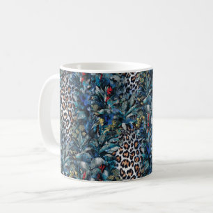 Fierce Jungle Leopard Kaffeetasse