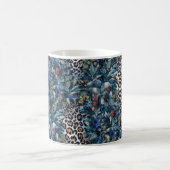 Fierce Jungle Leopard Kaffeetasse (Mittel)