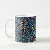 Fierce Jungle Leopard Kaffeetasse (Links)