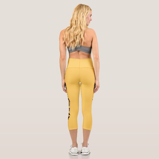#Fierce Kettlebell High Waisted Capris (Rückseite)