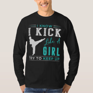 Fierce Kicks, unaufhaltsamer Geist: Behalt mit mei T-Shirt