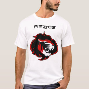 Fierce King druckt Men's Basic T - Shirt
