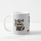 Fierce Kitty Attitude Kaffeetasse (Links)