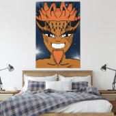 Fierce Leinwanddruck (Insitu (Schlafzimmer))