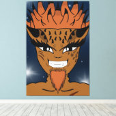 Fierce Leinwanddruck (Insitu (Holzboden))