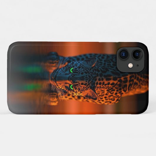 Fierce Leopard iPhone 16 Fall Case-Mate iPhone Hülle (Rückseite (Horizontal))