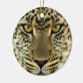 Fierce Leopard Keramikornament (Links)