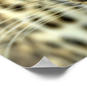 Fierce Leopard Poster (Ecke)