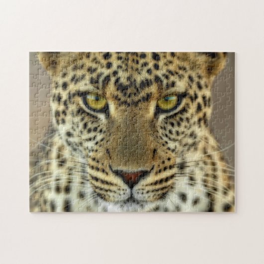 Fierce Leopard Puzzle (Horizontal)