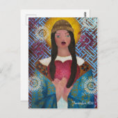 Fierce Liebe Postkarte (Vorne/Hinten)