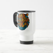 Fierce Liebe Vater Tasse mit Tiger-gestaltetem Quo (Vorderseite Links)