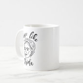 Fierce like Frida Tasse - Frida Kahlo (Vorderseite Links)