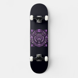 Fierce Lila Tiger Skateboard