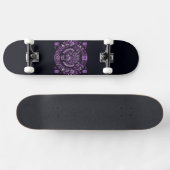 Fierce Lila Tiger Skateboard (Horizontal)