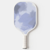 Fierce Lilac Brushstroke Pickleball Paddle (Rückseite)