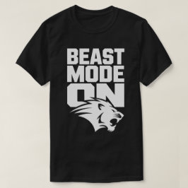 Fierce Lion Head Motivierend Workout T-Shirt