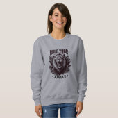 Fierce Lion King Inspiration Design Sweatshirt (Vorne ganz)