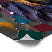 Fierce Lion Nah-up Poster (Ecke)