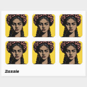 Fierce Mexican Beauty Stickers (Blatt)