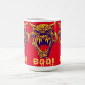 Fierce Monster BOO Halloween Beängstigend Coffee T Kaffeetasse (Mittel)