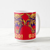 Fierce Monster BOO Halloween Beängstigend Coffee T Kaffeetasse (VorderseiteRechts)