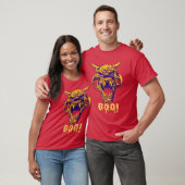 Fierce Monster BOO Halloween Beängstigend Design T T-Shirt (Unisex)