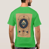 Fierce Neo Quantum Physics Logo-T - Shirt (Rückseite)