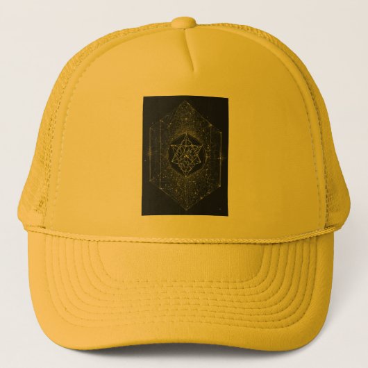 "Fierce Neo Sapien Quantum Physics Logo Cap Truckerkappe (Vorderseite)