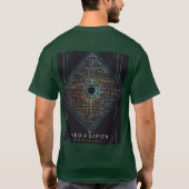 Fierce Neo Sapien Quantum Physics Logo T - Shirt (Rückseite)