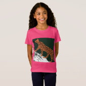 Fierce Ocelot Pink Panache T-Shirt (Vorne ganz)