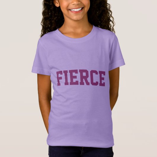 FIERCE oder IHRE TEXT Shirts & Jacken (Vorderseite)