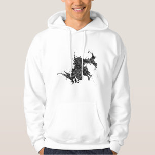 Fierce Oriental Dragon Hoodie