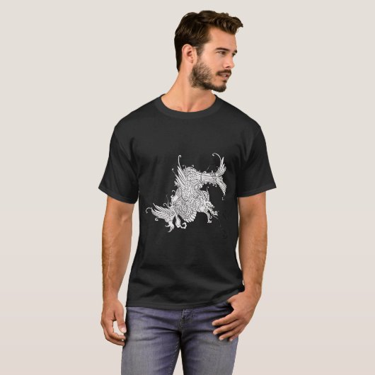 Fierce Oriental Dragon T - Shirt (Vorne ganz)