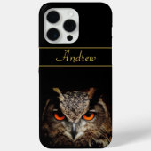 Fierce Owl Case-Mate iPhone Hülle (Rückseite)