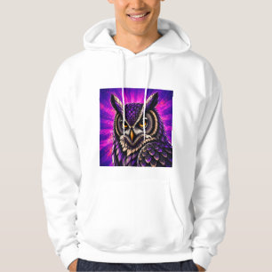 Fierce Owl Vintage Wildlife Hoodie
