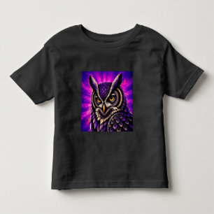 Fierce Owl Vintage Wildlife Kleinkind T-shirt