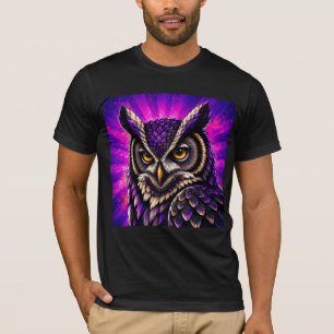 Fierce Owl Vintage Wildlife T-Shirt