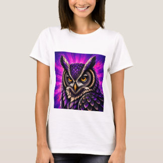 Fierce Owl Vintage Wildlife T-Shirt