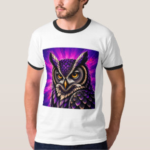 Fierce Owl Vintage Wildlife T-Shirt