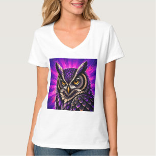 Fierce Owl Vintage Wildlife T-Shirt