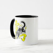  Fierce Panther Soccer Mug - Perfect for Competiti Tasse (Vorderseite Links)